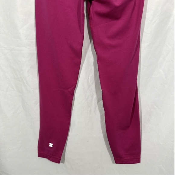 NWT‎ $88 SWEATY BETTY [ XS 4 US ] All Day Crossover Waist Leggings in Phlox Pink - Picture 13 of 14